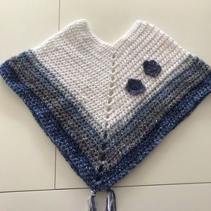 Mini poncho for 2 years old